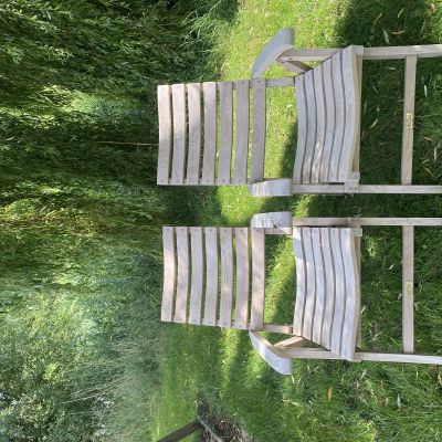 Verstelbare teak stoelen